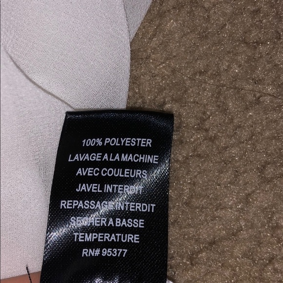 🌸LOLA RAE: White Collared Lace Tank Top - Picture 5 of 5